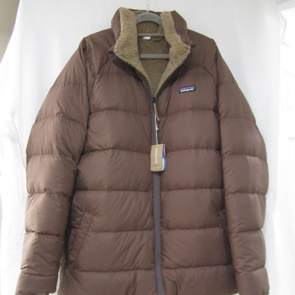 Patagonia XXL NEW Reversible Silent Down Jacket - Picture 1 of 12